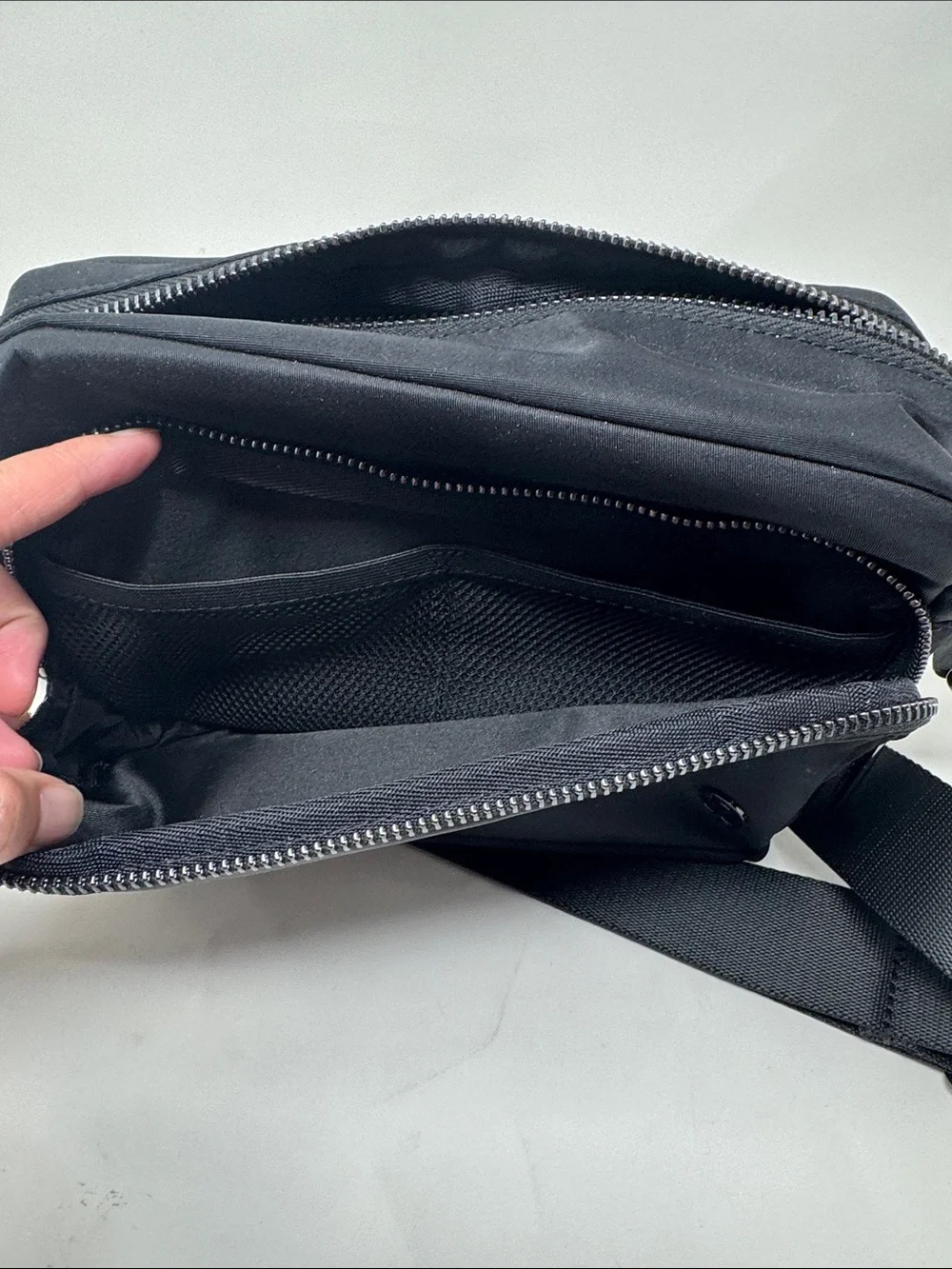 Lululemon crossbody black bag